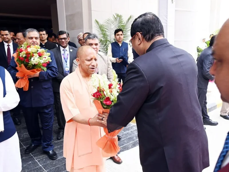 CM Yogi Adityanath Pryagraj