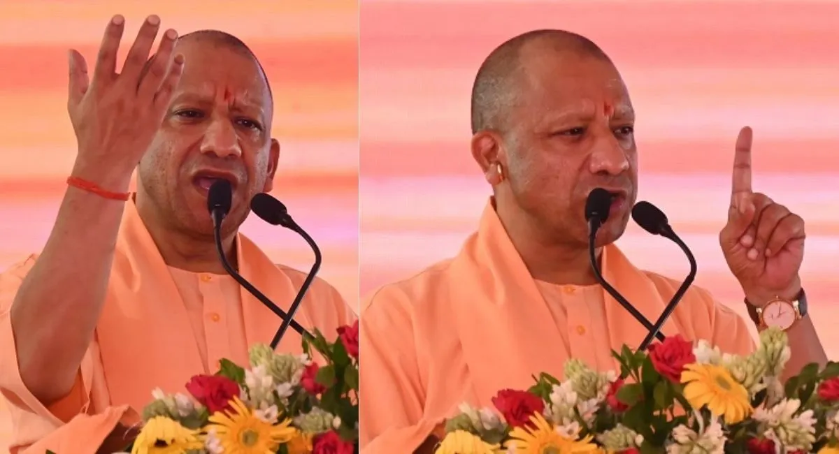 CM Yogi in Gorakhpur
