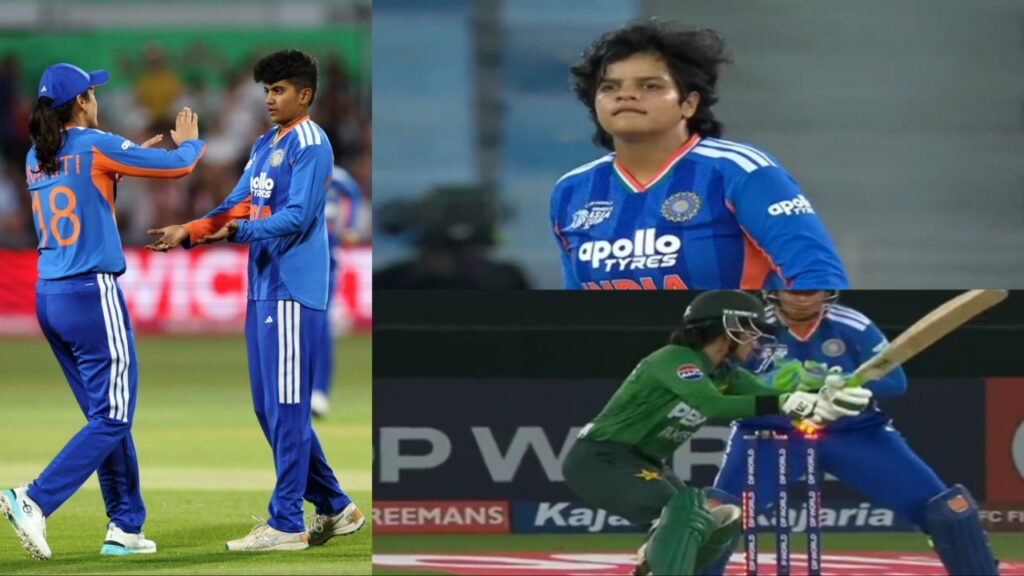 IND vs PAK: प्रेमा रावत और श्री चरणी के सामने पाकिस्तान ने टेके घुटने बनाया 89 सालों का सबसे छोटा स्कोर IND vs PAK: प्रेमा रावत और श्री चरणी के सामने पाकिस्तान ने टेके घुटने बनाया 89 सालों का सबसे छोटा स्कोर