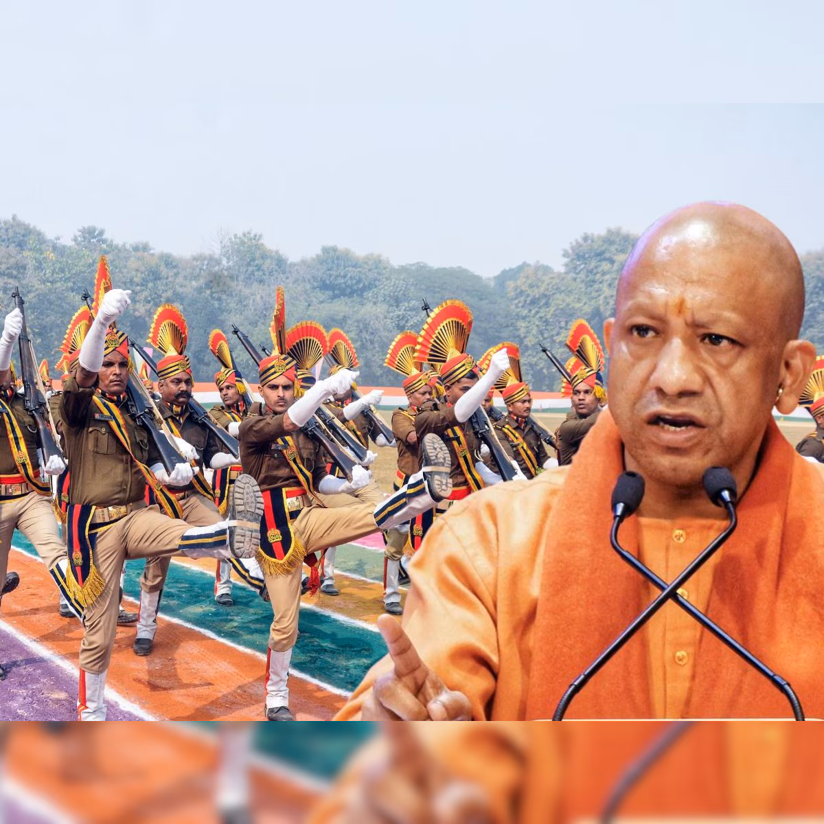 PRD Jawan CM Yogi Adityanath