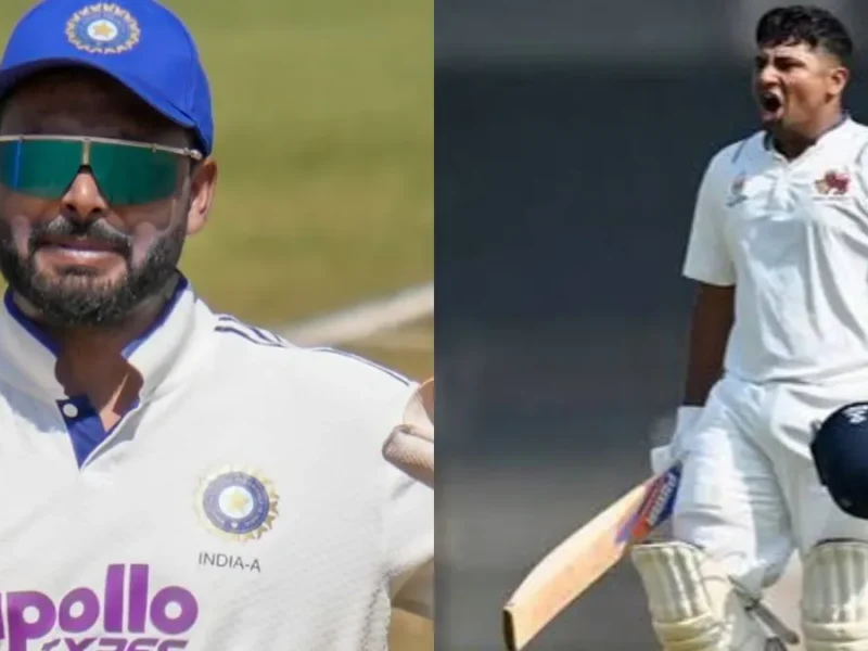 Rishabh Pant and Sarfaraz Khan