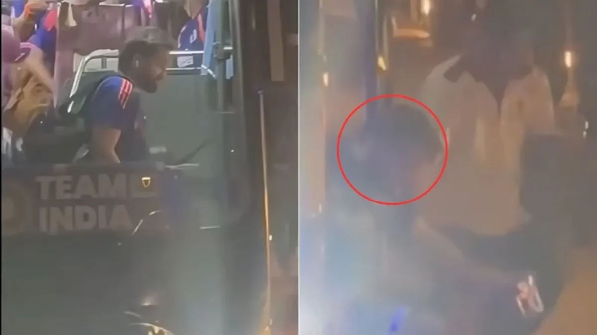 Rohit Sharma Accident Video
