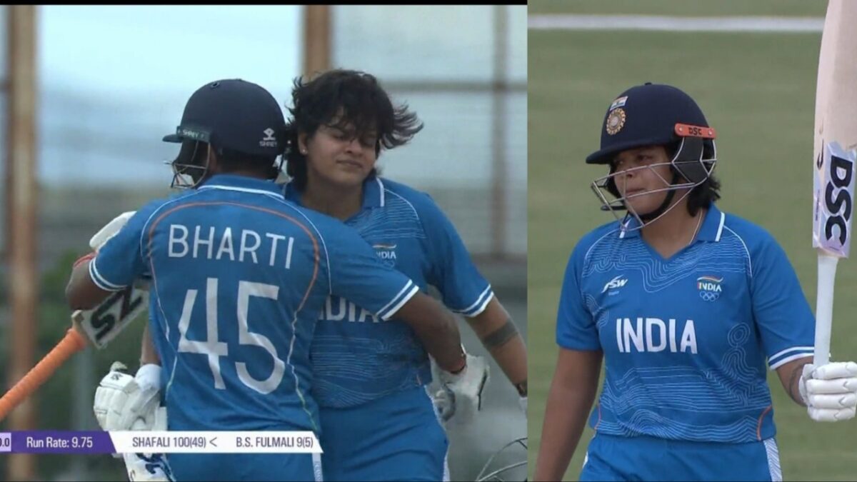 Shafali Verma Hundred asian Games