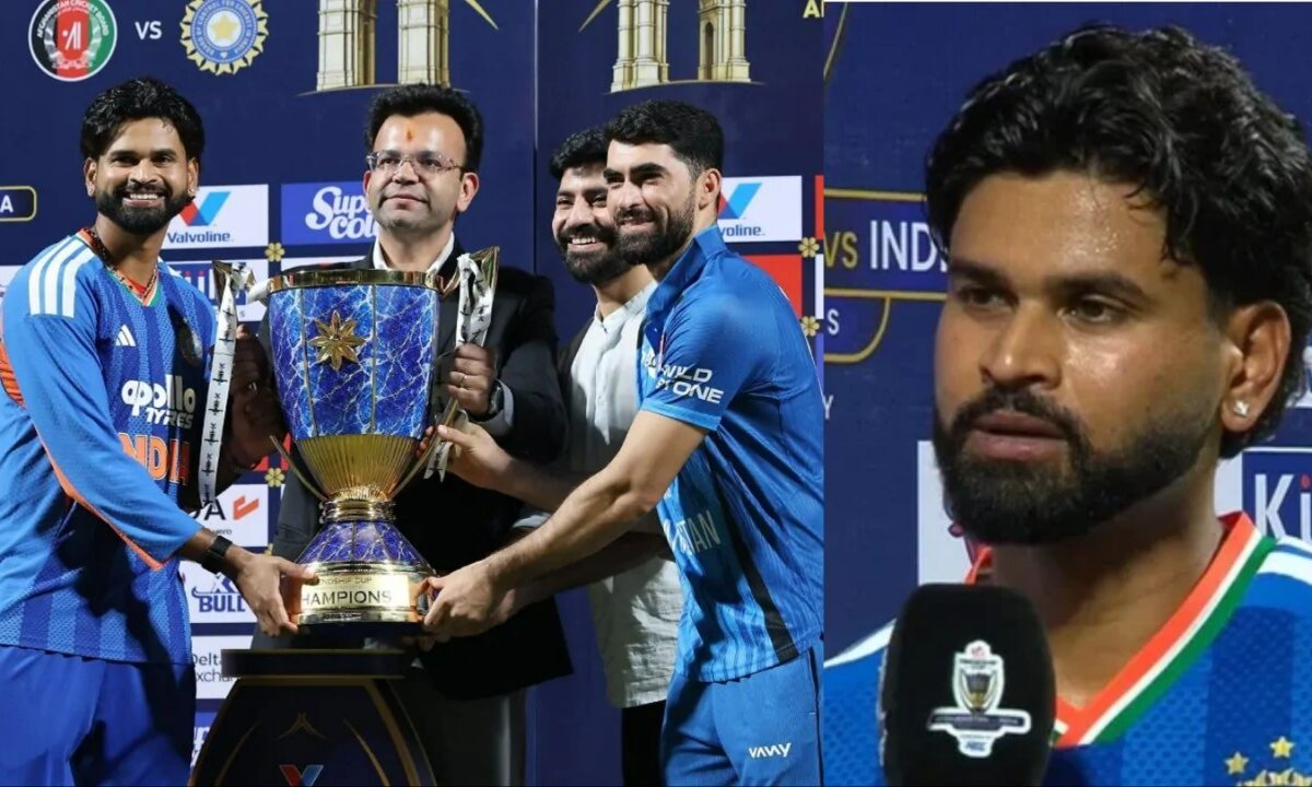 Shreyas Iyer Post Match IND vs AFG Series