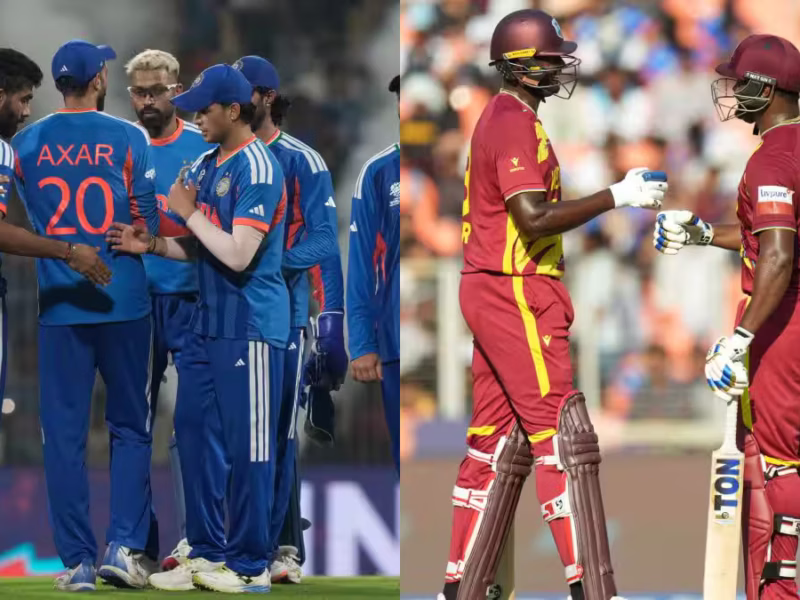 West Indies Cricket Team against Team India