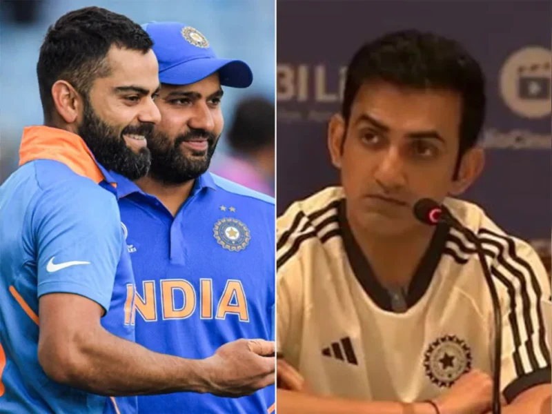 gautam gambhir on virat and rohit
