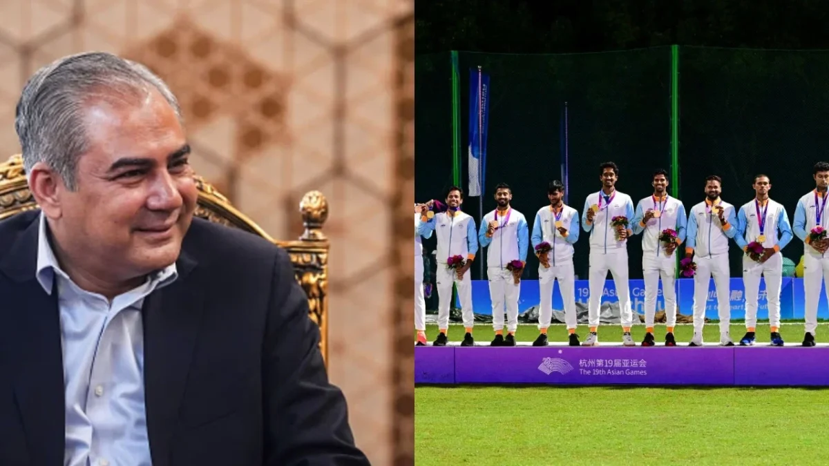 mohsin naqvi team india gold medal