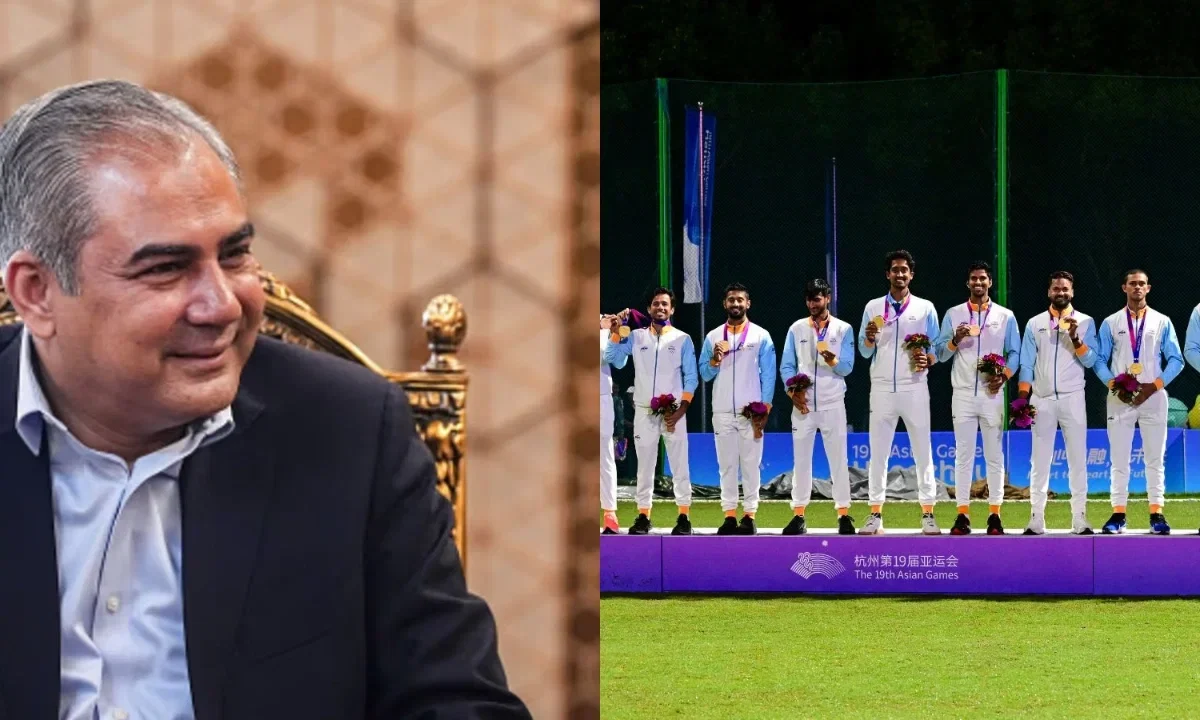 mohsin naqvi team india gold medal