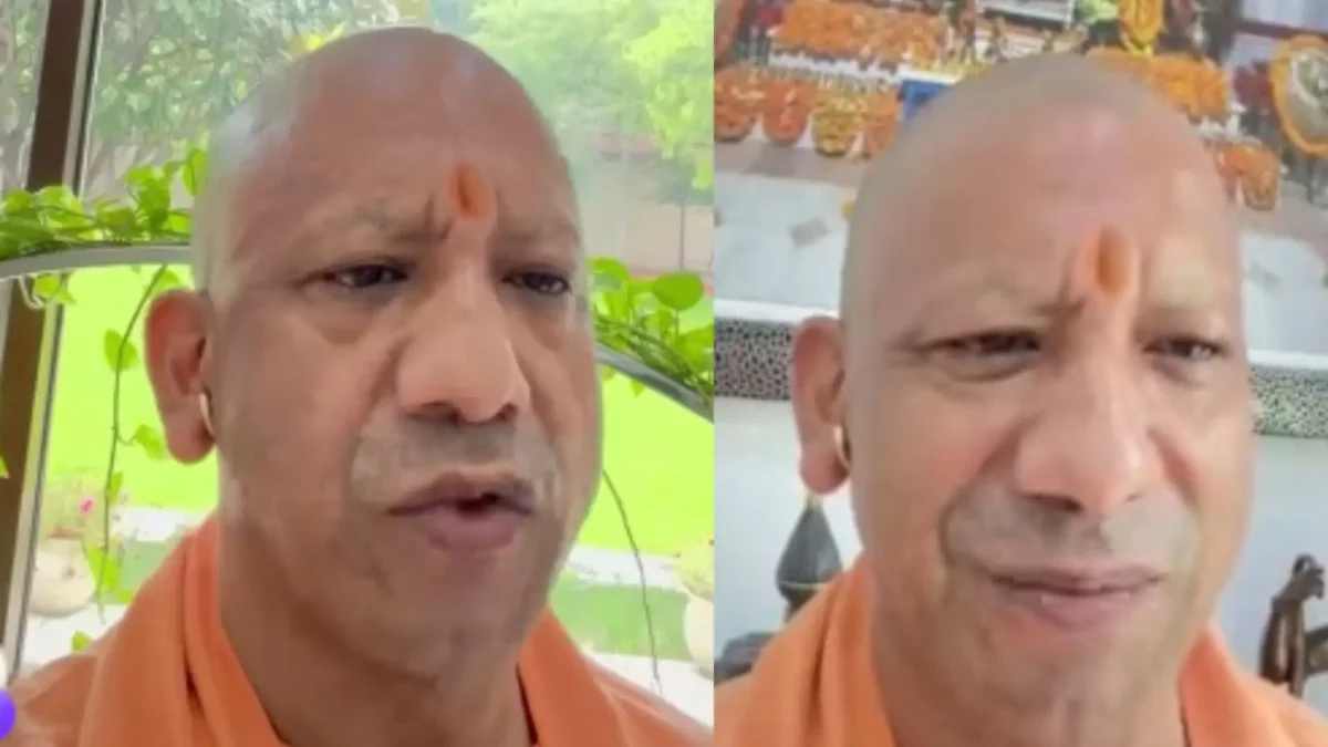योगी आदित्यनाथ सेल्फी वीडियो