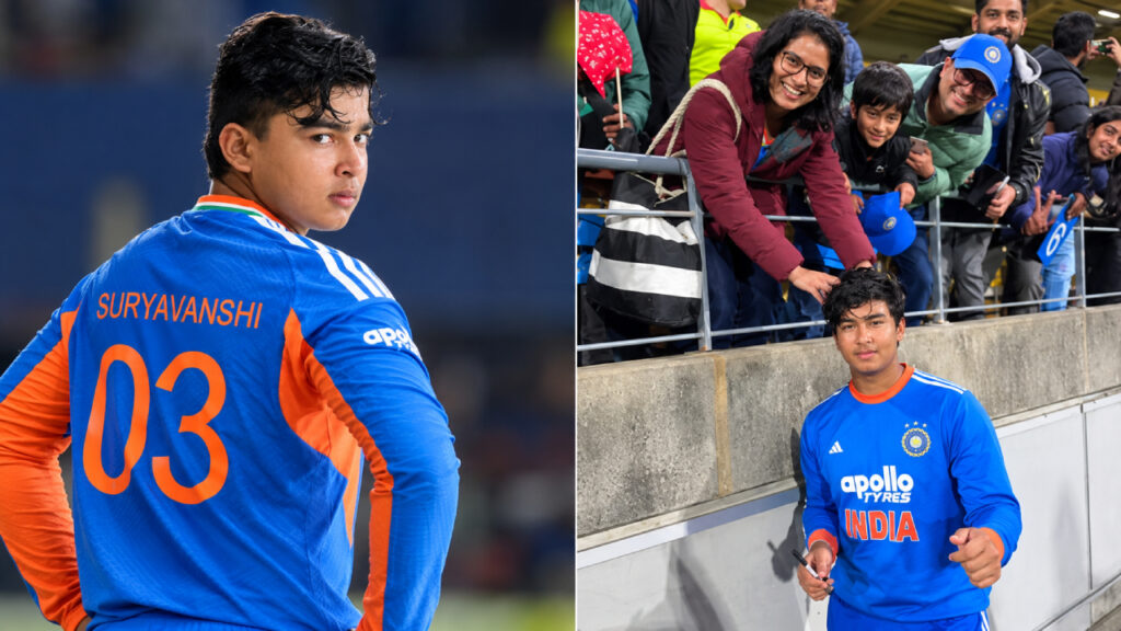 न्यूजीलैंड में वैभव सूर्यवंशी के साथ हुआ कुछ ऐसा, बलिया की महिला ने कही एक बात और मुस्कुरा उठे 15 साल के खिलाड़ी! न्यूजीलैंड में वैभव सूर्यवंशी के साथ हुआ कुछ ऐसा, बलिया की महिला ने कही एक बात और मुस्कुरा उठे 15 साल के खिलाड़ी!