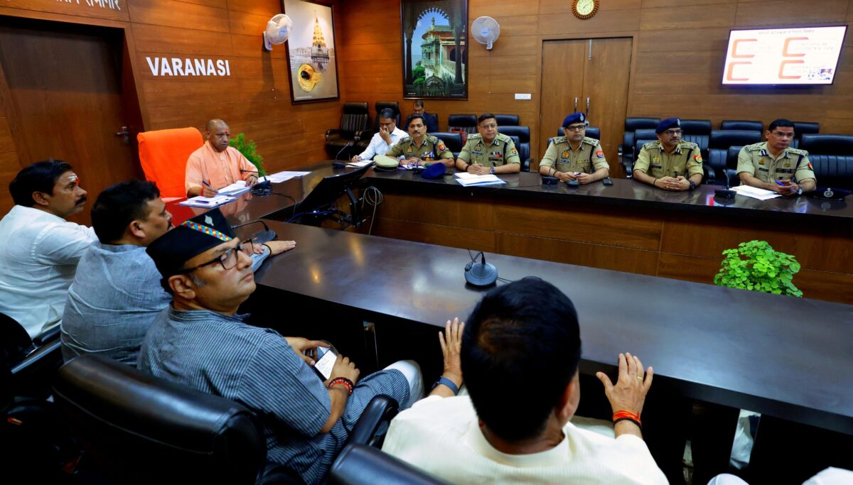 CM YOGI ADITYANATH IN VARANSI