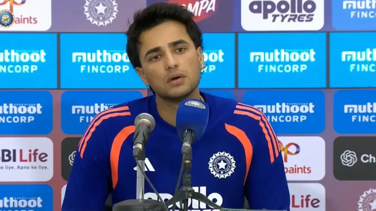 Abhishek Sharma pOST match ind vs wi