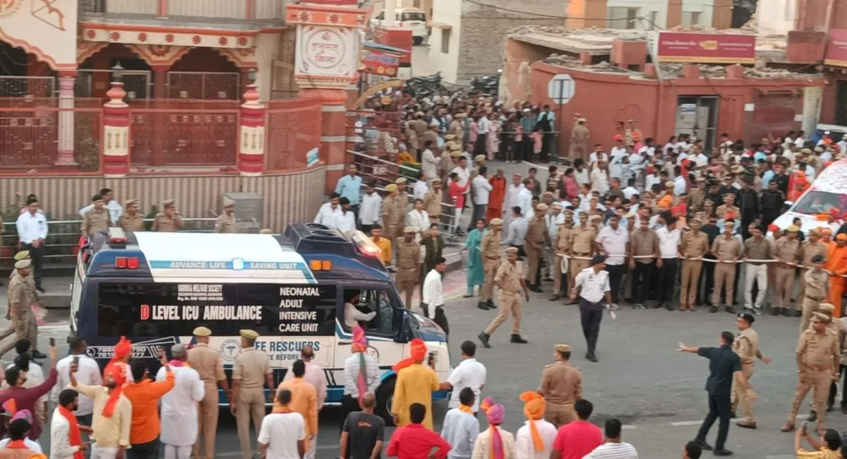 CM Yogi Adityanath Ambulance