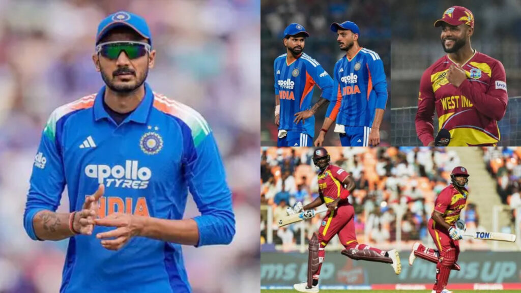 अक्षर पटेल ने आते ही मचा दिया तहलका, वेस्टइंडीज की हालत हुई खराब! भारत ने कसा शिकंजा अक्षर पटेल ने आते ही मचा दिया तहलका, वेस्टइंडीज की हालत हुई खराब! भारत ने कसा शिकंजा