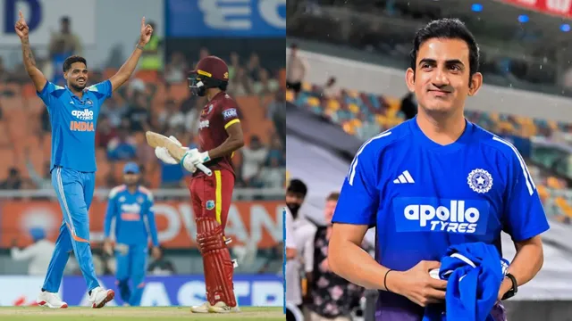 Gautam Gambhir Team India BCCI IND vs WI