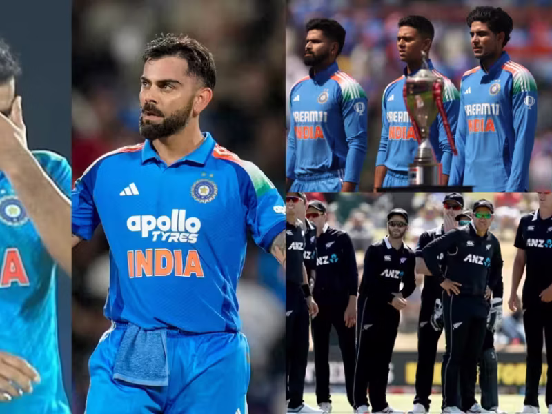 IND vs NZ Team India BCCI ODI
