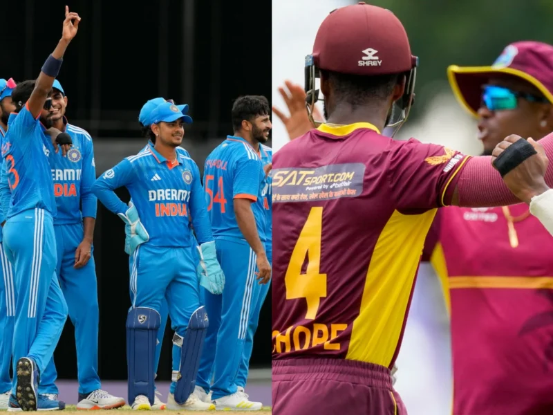 IND vs WI Team India 3rd ODI