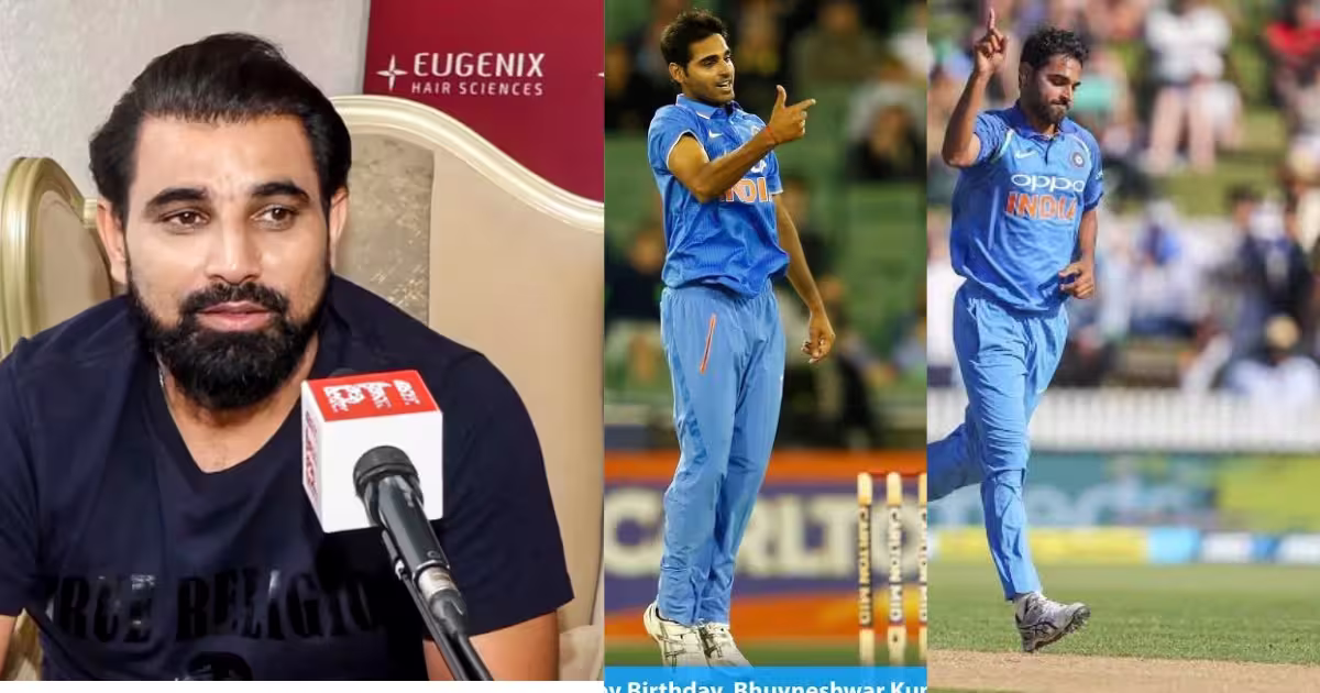 Mohammed Shami on Bhuvneshwar Kumar