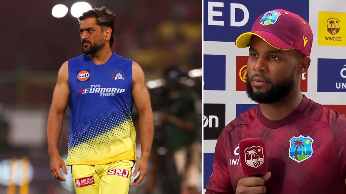 Shai Hope Team India MS Dhoni