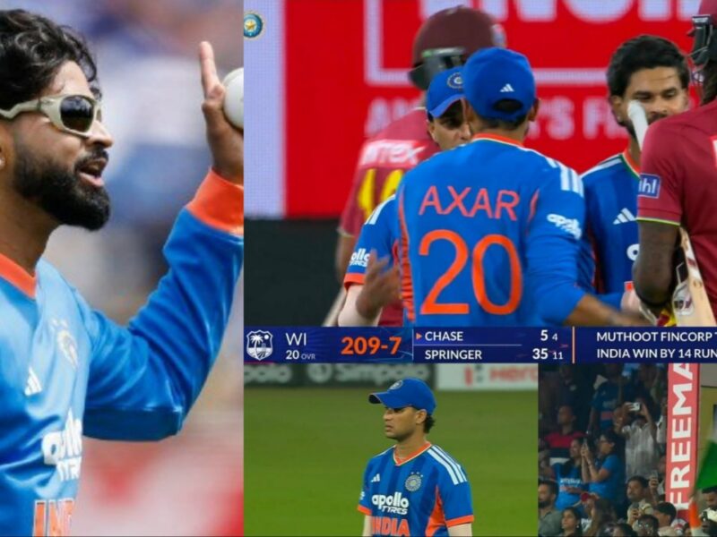 Team India IND vs WI 3rd T20I