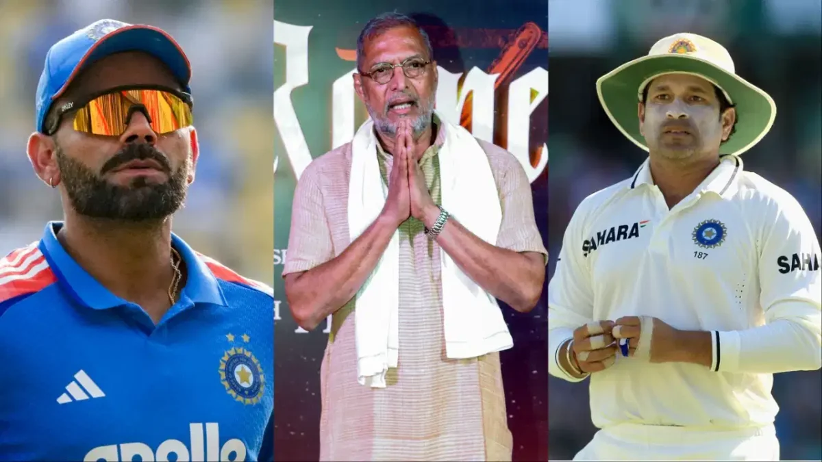 Virat Kohli and Sachin Tendulkar on Nana Patekar