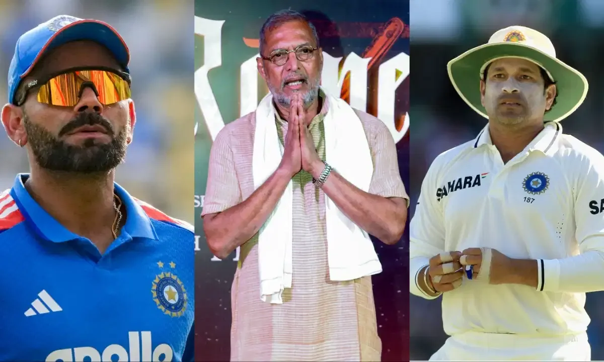 Virat Kohli and Sachin Tendulkar on Nana Patekar
