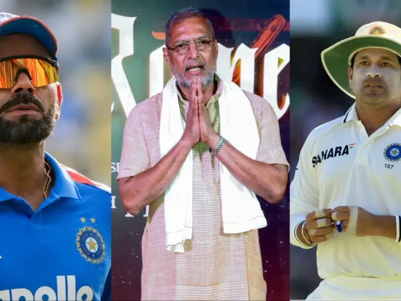Virat Kohli and Sachin Tendulkar on Nana Patekar