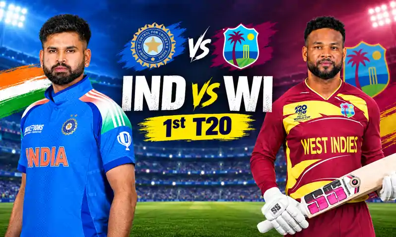 IND vs WI 1st T20